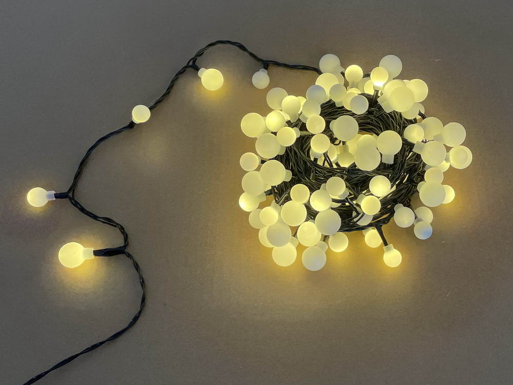 Decorative LED Lights, 120L, with cherry ball