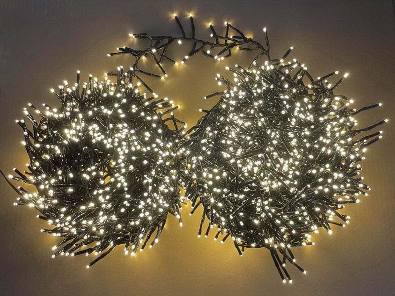 Cluster LED Lights, 18m
