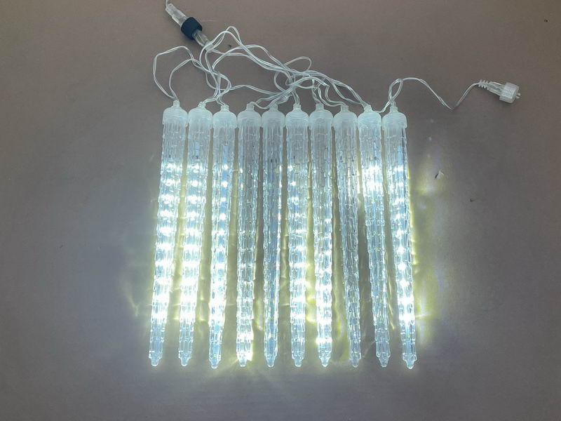 Waterfall icicle lights, 10pcs, H=28cm